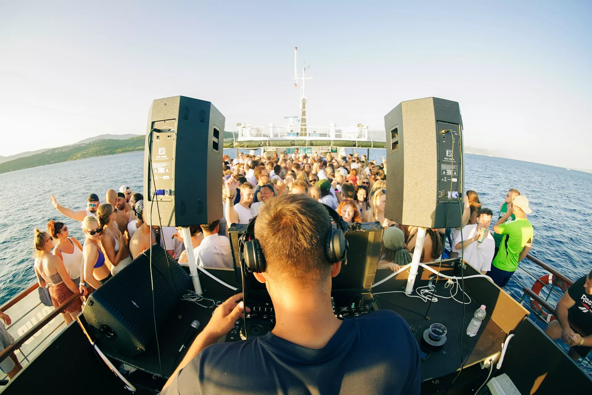 party on the sea split croatia